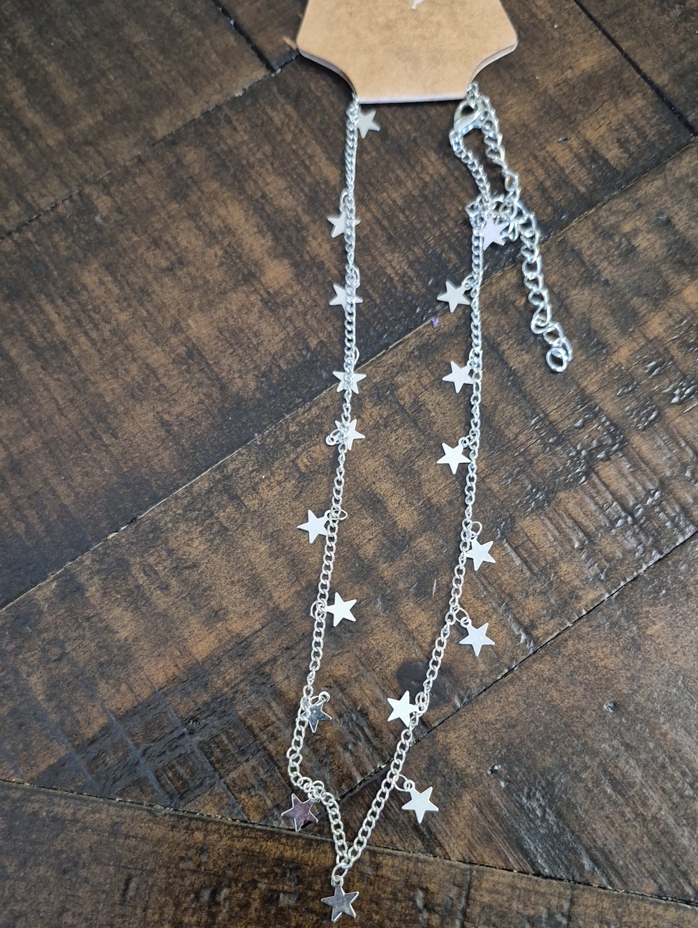 Silver‎ Star Charm Necklace - Women's Jewelry